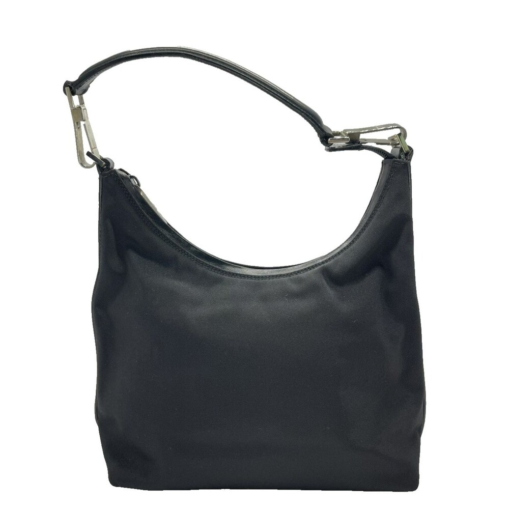 GUCCI Black Nylon Hand Bag Shoulder Bag – Made in Italy/44